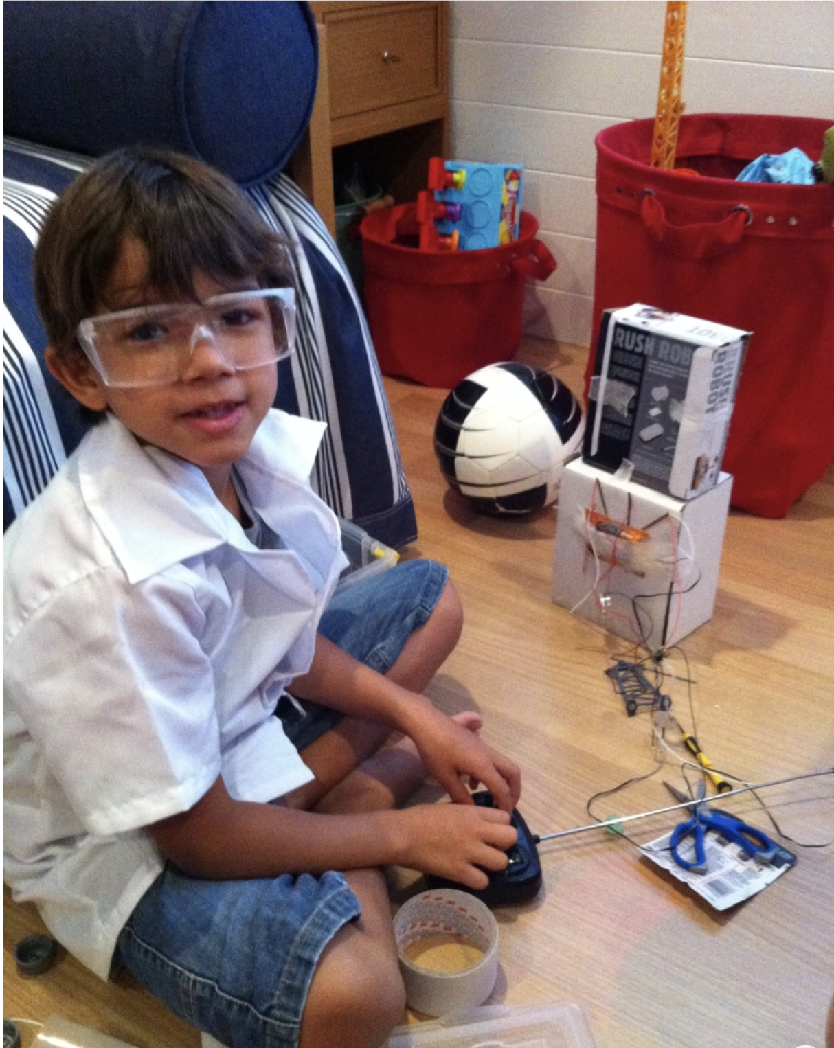 Sensor robot build